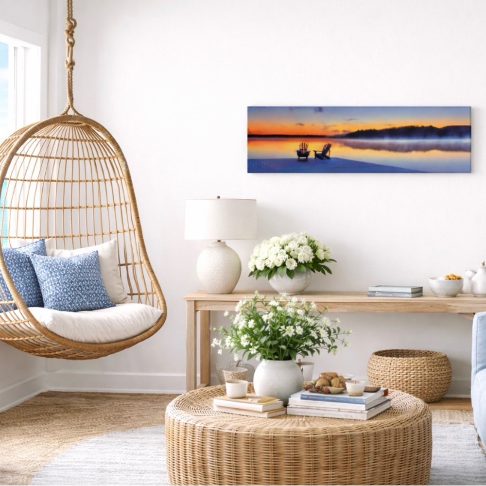 Serene Sunset Canvas Wall Art